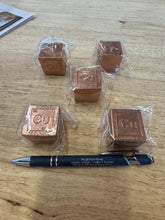Copper Cube Solid .999 fine - 10 ounce