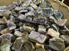 Amethyst Crystals on matrix - 1 pound*