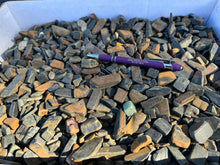 Blue Tigers/Hawk Eye Partially Tumbled from South Africa 1 pound Roughstone.Rocks LLC