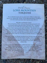 Lone Mountain Turquoise Tumbled 100 grams Roughstone.Rocks LLC