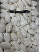 Polished Scolecite Palm Stones from India 1 pound Roughstone.Rocks LLC