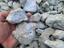 Rough Blue Lace Agate from Malawi 100 pounds Roughstone.Rocks LLC