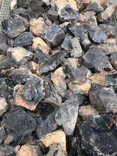 Black Obsidian from Mexico 1 pound Roughstone.Rocks LLC