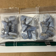 Blue Lace Agate Tumbles from Namibia 50 grams Roughstone.Rocks LLC