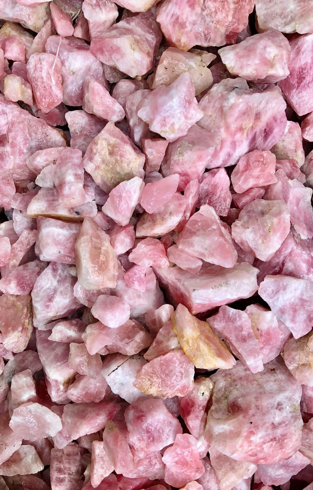 Rose Quartz from Namibia 1 pound Roughstone.Rocks LLC