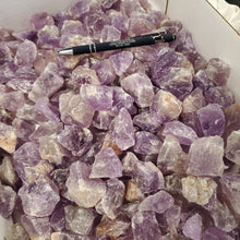 Rough Amethyst Chunks from Brazil 1 pound Roughstone.Rocks LLC