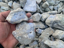 Rough Blue Lace Agate from Malawi 1 pound Roughstone.Rocks LLC