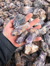 Rough Chevron Amethyst from Zambia 1 pound Roughstone.Rocks LLC