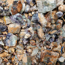 Rough Fluorite Chunks from Namibia 1 pound Roughstone.Rocks LLC