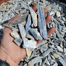 Rough Kyanite Blue from Brazil 10 pounds Roughstone.Rocks LLC