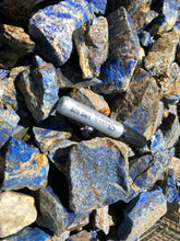 Rough Lapis Lazuli from Afghanistan 1 pound Roughstone.Rocks LLC