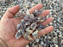 Rough Phantom Amethyst Points from Zambia 1 pound Roughstone.Rocks LLC