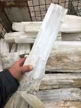 Satin Spar Selenite Rough 100 pounds Roughstone.Rocks LLC