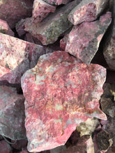 Thulite from Norway 1 pound Roughstone.Rocks LLC