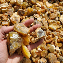 Yellow Opal from Tanzania 10 pounds Roughstone.Rocks LLC